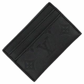 ルイヴィトン(LOUIS VUITTON)のルイヴィトン カードケース カード入れ パスケース メンズ モノグラム ブラック 新品 4412(名刺入れ/定期入れ)