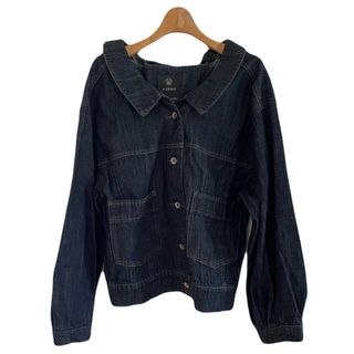 ダブルクローゼット(w closet)の【美品 / 2way】ダブルクローゼット Gジャン デニムジャケット トップス(Gジャン/デニムジャケット)