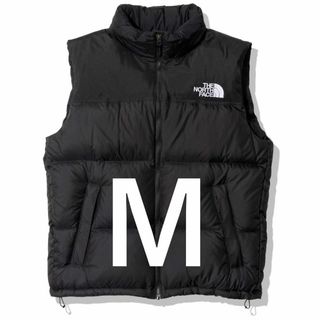 ザノースフェイス(THE NORTH FACE)の最新 ノースフェイス　ヌプシベスト　ND92338 メンズ　黒　ブラック　M(ダウンベスト)