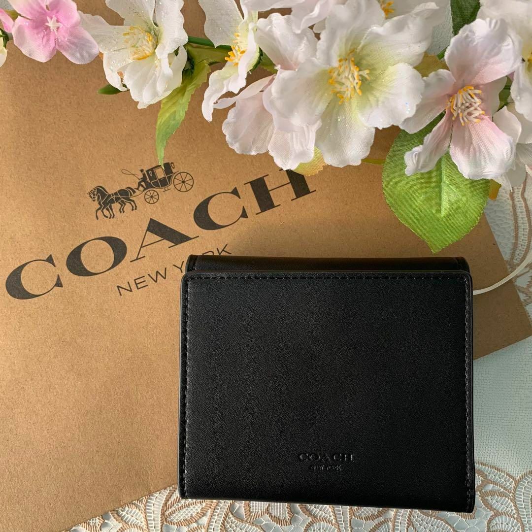 COACH - COACH コーチ ベージュ ブラック カラーブロックの通販 by