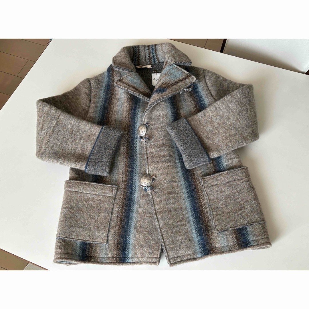 45R(フォーティファイブアール)の3月中お値下げ⭐️ 縮絨ニットの908ナバッコジャケット⭐️ レディースのジャケット/アウター(その他)の商品写真