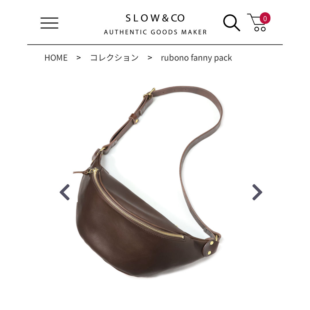 SLOW＆CO(スロウ)のSLOW&CO 牛革　バック メンズのバッグ(ショルダーバッグ)の商品写真