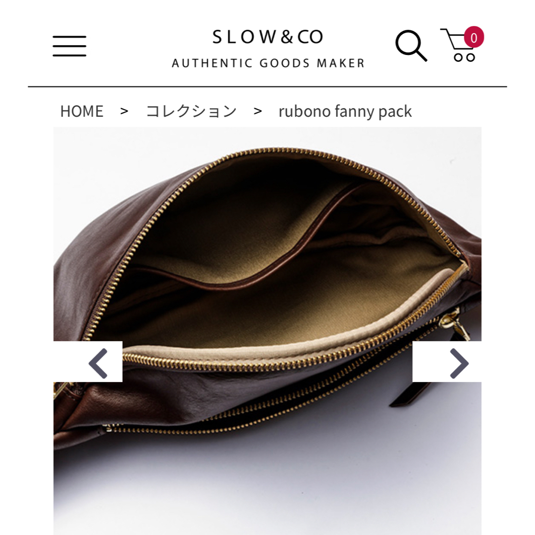 SLOW＆CO(スロウ)のSLOW&CO 牛革　バック メンズのバッグ(ショルダーバッグ)の商品写真