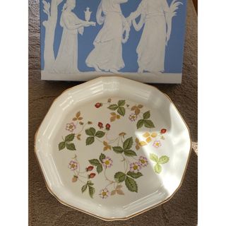 ウェッジウッド(WEDGWOOD)のウェッジウッド　ワイルドストロベリー　平皿(食器)