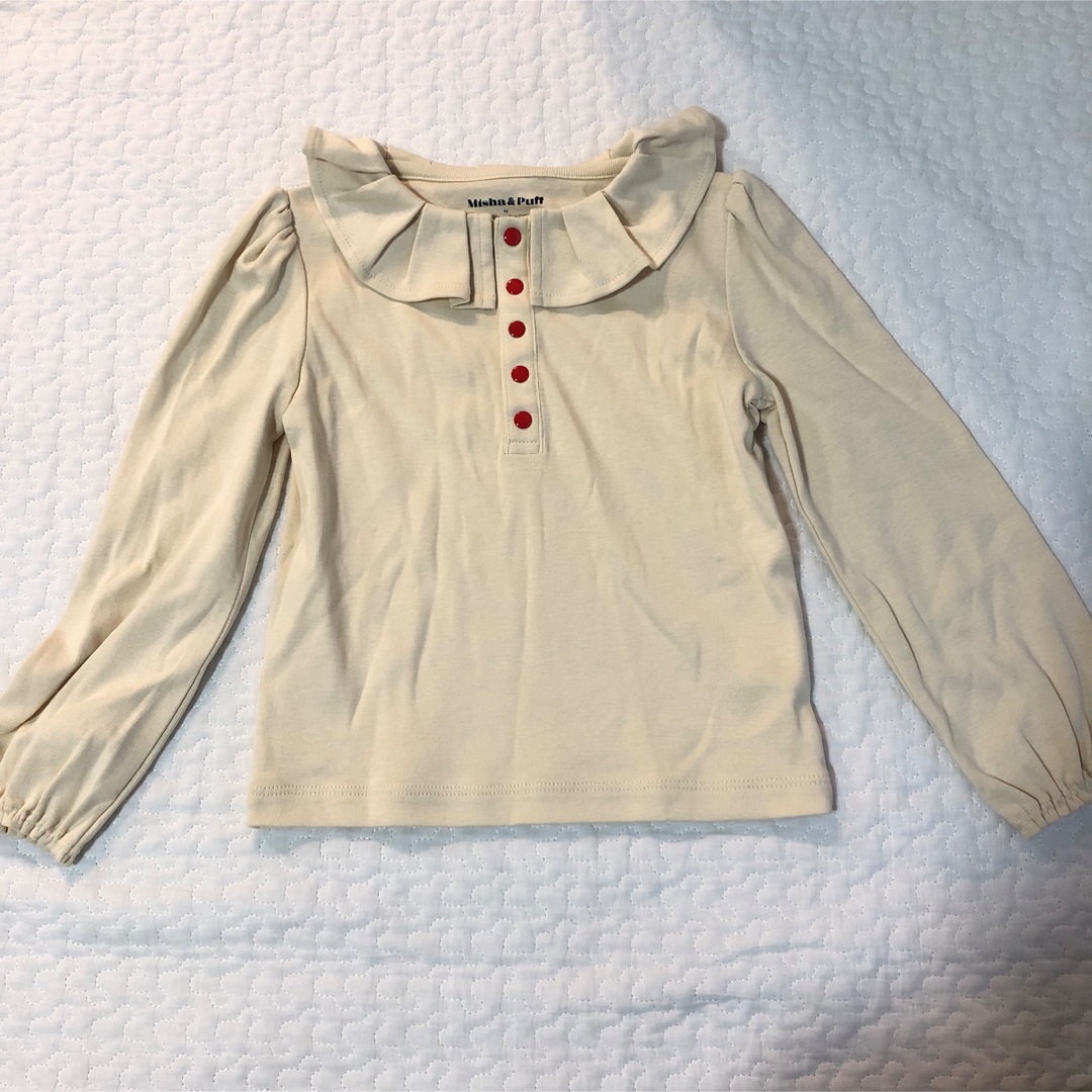 misha and puff Pleated Collar Top kids | フリマアプリ ラクマ