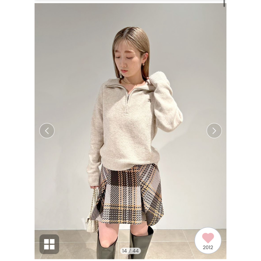 SNIDEL(スナイデル)の☆ロービングチェックミニスカート☆ レディースのスカート(ミニスカート)の商品写真