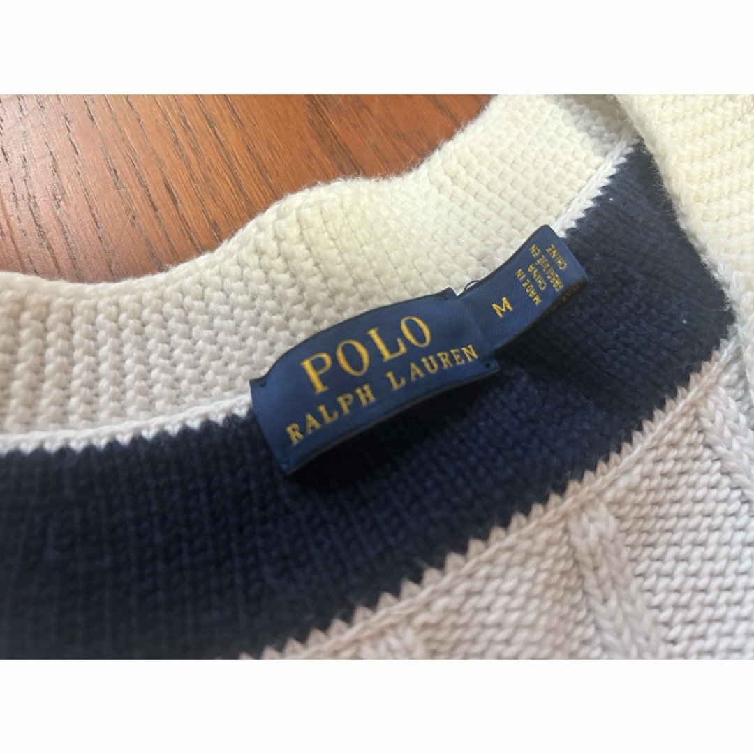 POLO RALPH LAUREN(ポロラルフローレン)のPolo Ralph Lauren Vネック プルオーバー セーター レディースのトップス(ニット/セーター)の商品写真