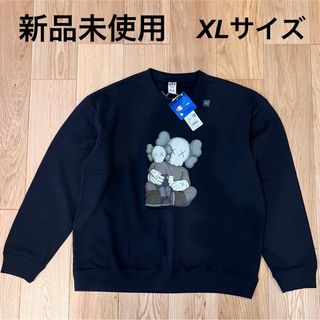 ユニクロ(UNIQLO)の★新品未使用品★ UNIQLO  KAWS スウェット XLサイズ(スウェット)