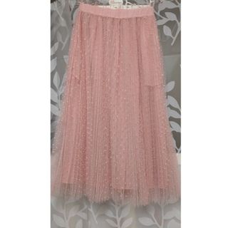 レッドヴァレンティノ(RED VALENTINO)の新品　red valentino チュールスカート(ロングスカート)