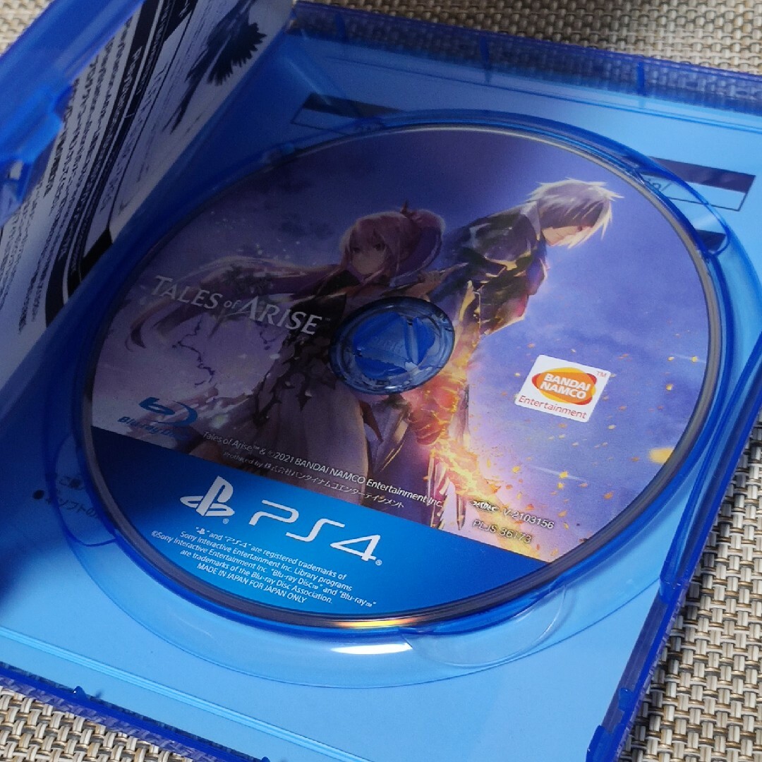 PlayStation4(プレイステーション4)のテイルズ オブ アライズ エンタメ/ホビーのゲームソフト/ゲーム機本体(家庭用ゲームソフト)の商品写真