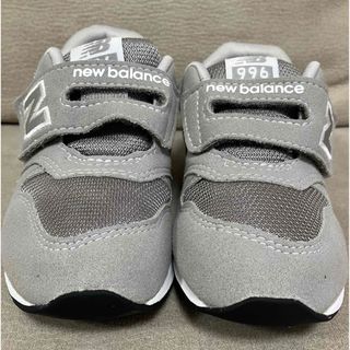 キュウキュウロク(996（New Balance）)のNB ニューバランス グレー 16.0cm キッズシューズ　スニーカー 子ども靴(スニーカー)