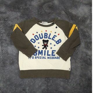 ダブルビー(DOUBLE.B)のダブルビー　トレーナー　90(Tシャツ/カットソー)