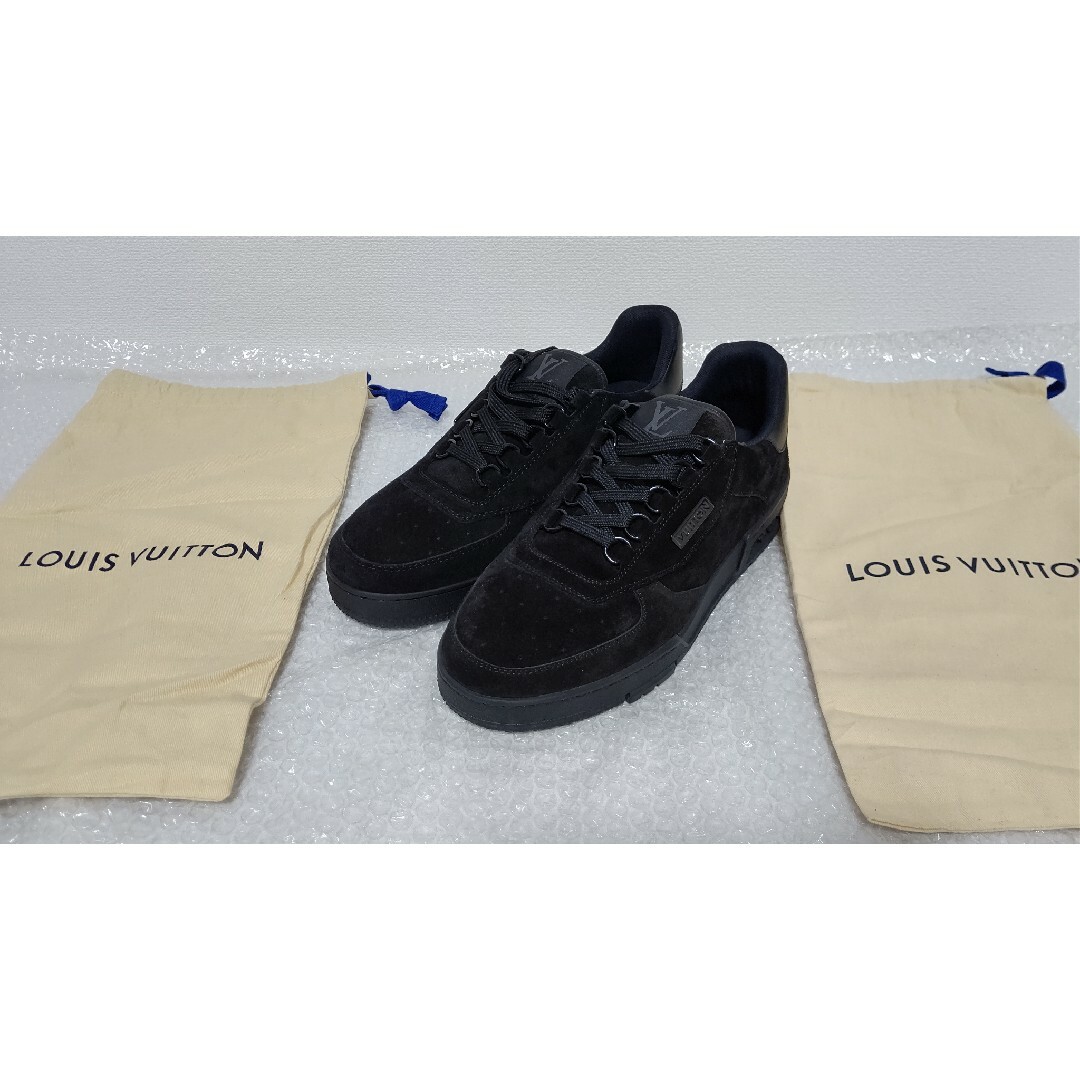 新品未使用 LOUIS VUITTON LVトレイナー スニーカー スエードブラック