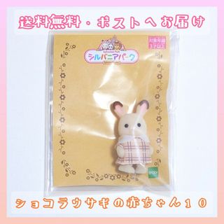 シルバニアファミリー(シルバニアファミリー)の値下げ☆シルバニアパーク♡ショコラウサギの赤ちゃん10(キャラクターグッズ)