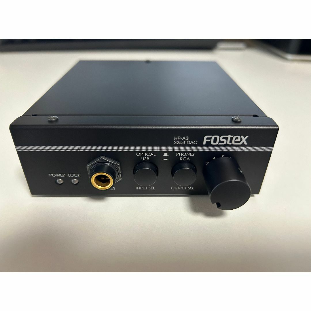 FOSTEX ヘッドホンアンプ HP-A3 オペアンプ MUSES8920アンプ - アンプ