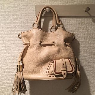 ランセル(LANCEL)のLANCEL プルミエフラート ベージュ(ショルダーバッグ)