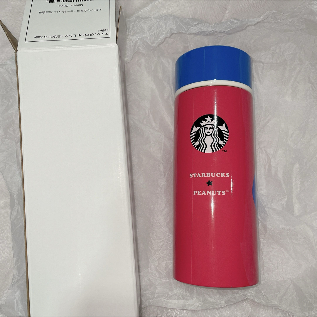 Starbucks(スターバックス)の◆新品未使用◆ スターバックス×スヌーピー　ステンレスボトル インテリア/住まい/日用品のキッチン/食器(タンブラー)の商品写真