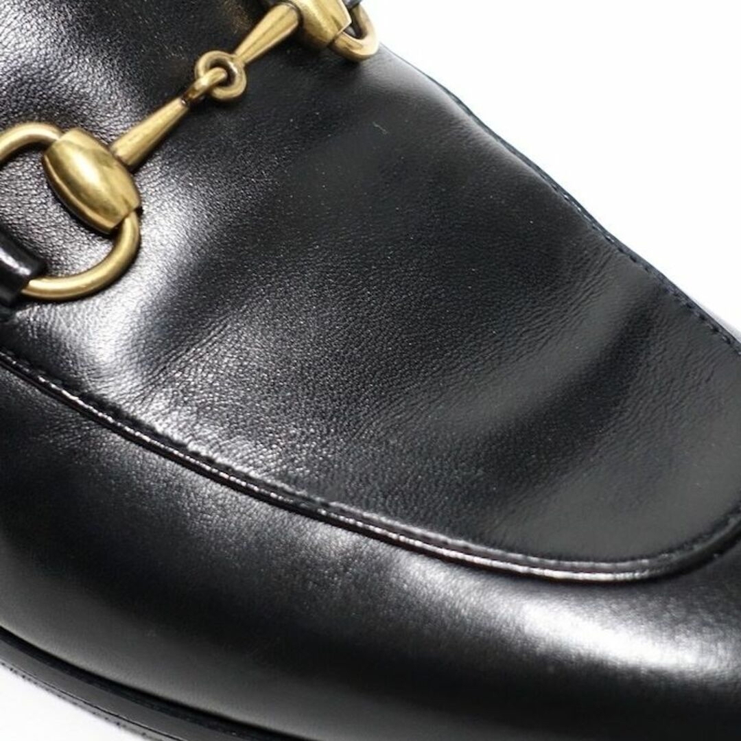 Gucci(グッチ)の美品　GUCCI ブリクストン　ホースビットローファー　7h（26.5ｃｍ相当） メンズの靴/シューズ(スリッポン/モカシン)の商品写真