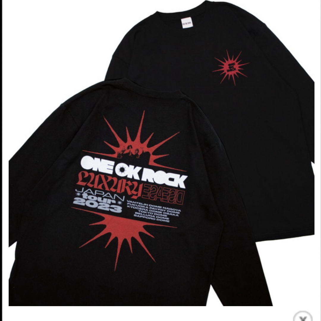 ONE OK ROCK(ワンオクロック)の【新品】ONE OK ROCK 2023ツアーロンT &パーカー エンタメ/ホビーのタレントグッズ(ミュージシャン)の商品写真