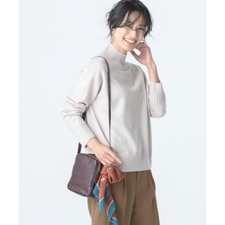 ニジュウサンク(23区)の23区 【洗える】カシミヤ ハイネック ニット　＋カーディガン1点(ニット/セーター)