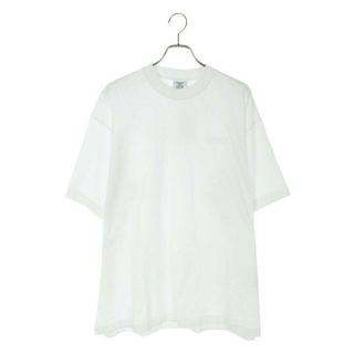 ヴェトモン(VETEMENTS)のヴェトモン  24SS  UE64TR500WW エンブロイダリートーナルロゴTシャツ メンズ XS(Tシャツ/カットソー(半袖/袖なし))