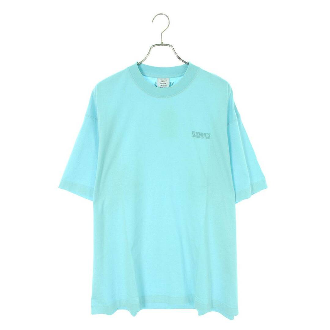 ヴェトモン  24SS  UE64TR500MI エンブロイダリーロゴTシャツ メンズ XSTシャツ/カットソー(半袖/袖なし)