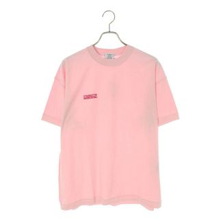 ヴェトモン(VETEMENTS)のヴェトモン  24SS  UE64TR110P インサイドアウトエンブロイダリーロゴTシャツ メンズ XS(Tシャツ/カットソー(半袖/袖なし))