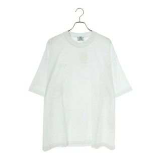 ヴェトモン(VETEMENTS)のヴェトモン  24SS  UE64TR600WW インサイドアウトエンブロイダリーロゴTシャツ メンズ M(Tシャツ/カットソー(半袖/袖なし))