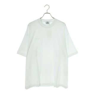 ヴェトモン(VETEMENTS)のヴェトモン  24SS  UE64TR600WW インサイドアウトエンブロイダリーロゴTシャツ メンズ XS(Tシャツ/カットソー(半袖/袖なし))