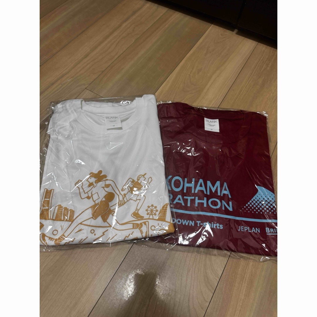 横浜マラソン　Tシャツ2枚セット メンズのトップス(Tシャツ/カットソー(半袖/袖なし))の商品写真