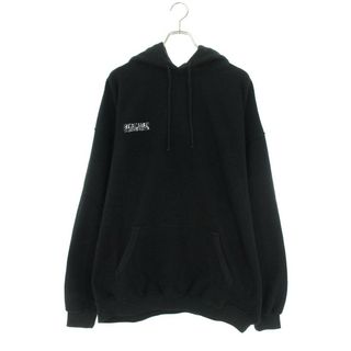 ヴェトモン(VETEMENTS)のヴェトモン  24SS  UE64HD400B インサイドアウトエンブロイダリーロゴパーカー メンズ XS(パーカー)