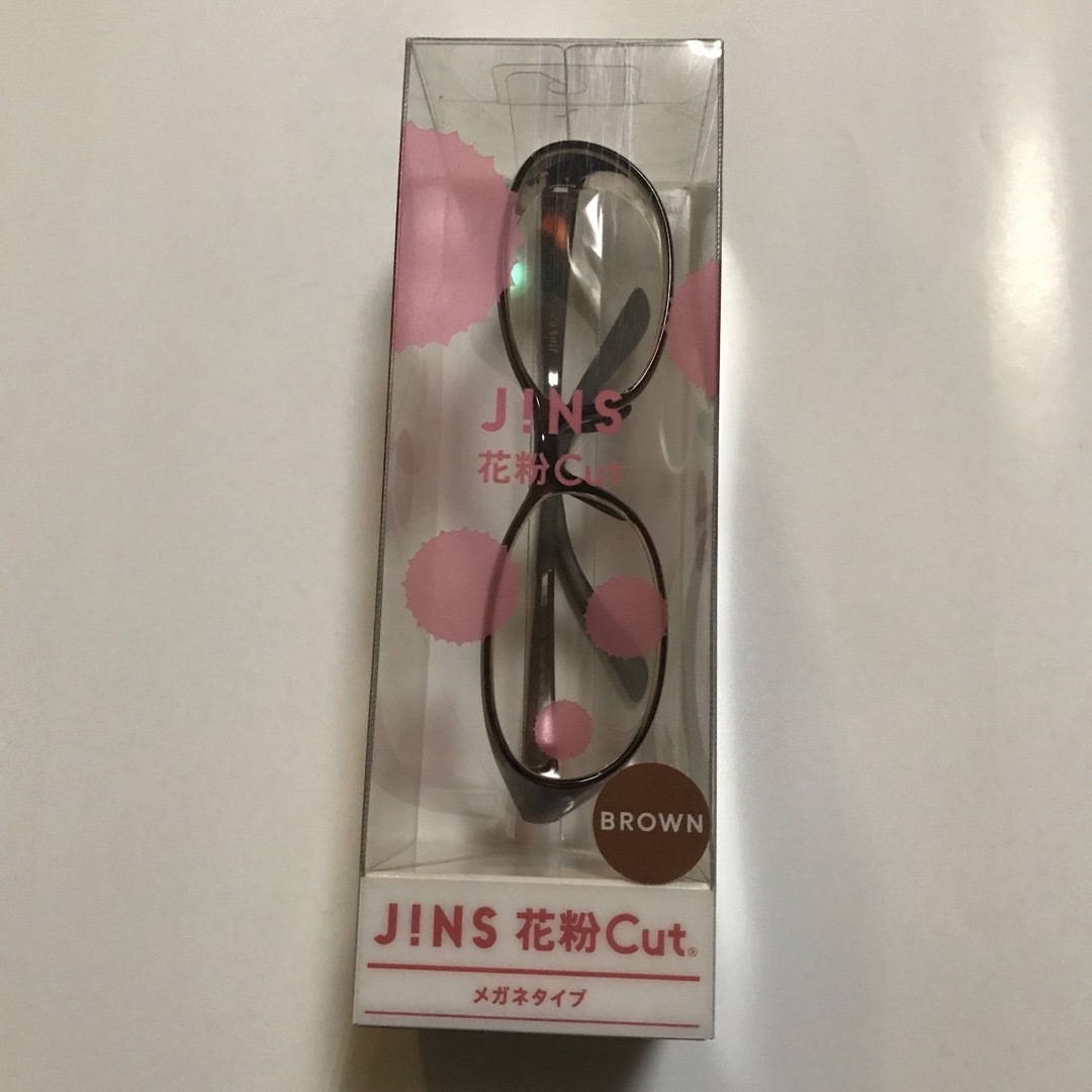 JINS(ジンズ)のjins花粉カット　メガネ メンズのファッション小物(サングラス/メガネ)の商品写真