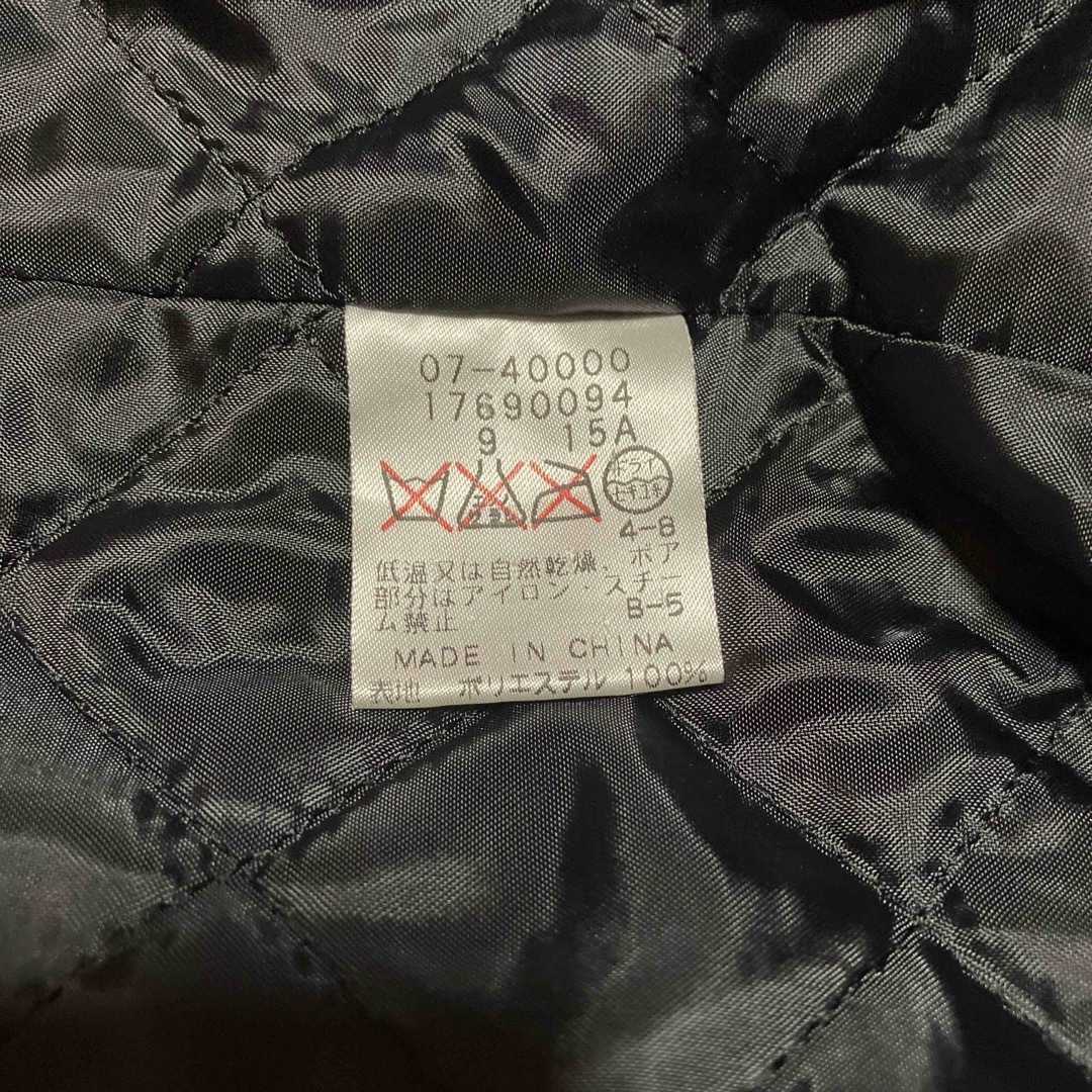 MOSAIQUE 中綿入りロングコート　9号　Mサイズ　黒　東京スタイル レディースのジャケット/アウター(ロングコート)の商品写真