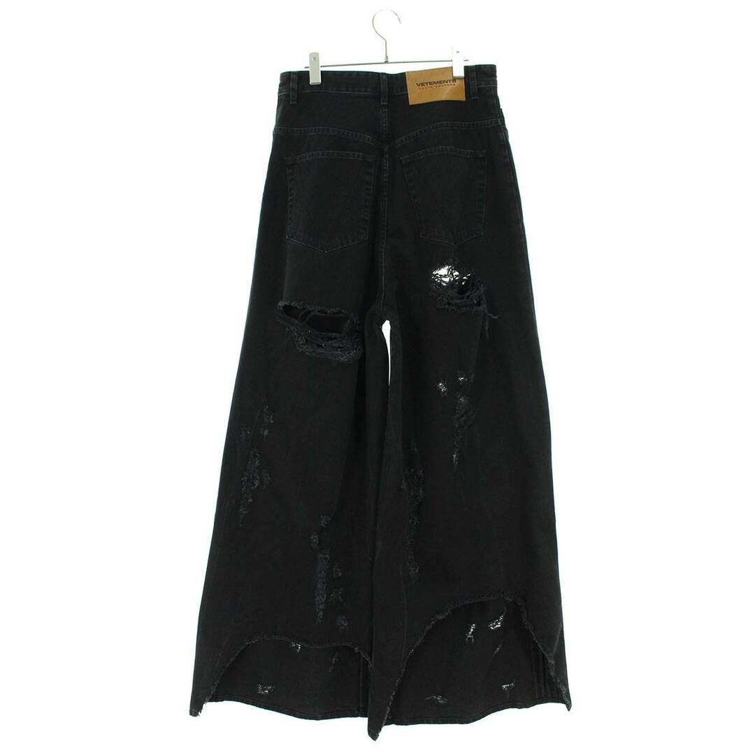 VETEMENTS(ヴェトモン)のヴェトモン  24SS  UE64PA130B ウォッシュクラッシュ加工ビッグシェイプデニムパンツ メンズ 30 メンズのパンツ(デニム/ジーンズ)の商品写真