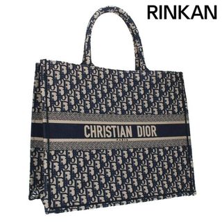 ディオール(Dior)のディオール  BOOK TOTE/ブックトート オブリーク総柄トートバッグ メンズ L(トートバッグ)