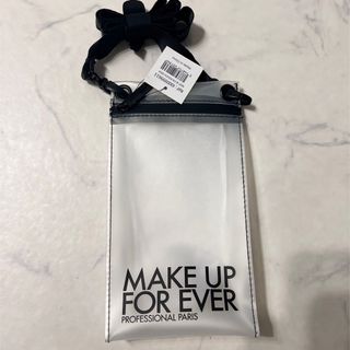 メイクアップフォーエバー(MAKE UP FOR EVER)の【新品】メイクアップフォーエバー　ノベルティ　クリアショルダーバッグ　ノベルティ(ポーチ)