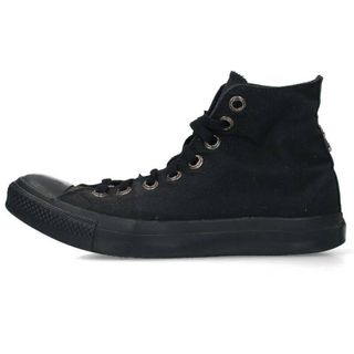 クロムハーツ(Chrome Hearts)のクロムハーツ ×コンバース CONVERSE  CH CONVERSE シルバー装飾キャンバスハイカットスニーカー メンズ 26cm(スニーカー)