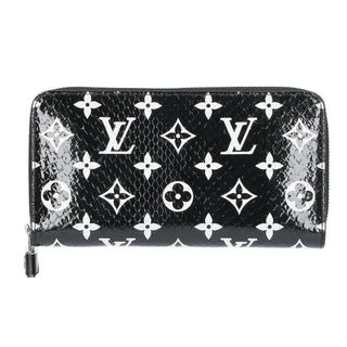 ルイヴィトン(LOUIS VUITTON)のルイヴィトン  N96955 ジッピーウォレット モノグラム エキゾチックパイソンレザー長財布 メンズ(長財布)