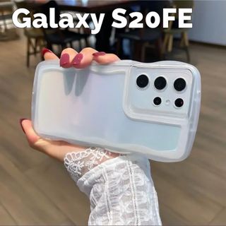 GalaxyS20FE 白　ホワイト　Android Galaxy フォロー割(Androidケース)