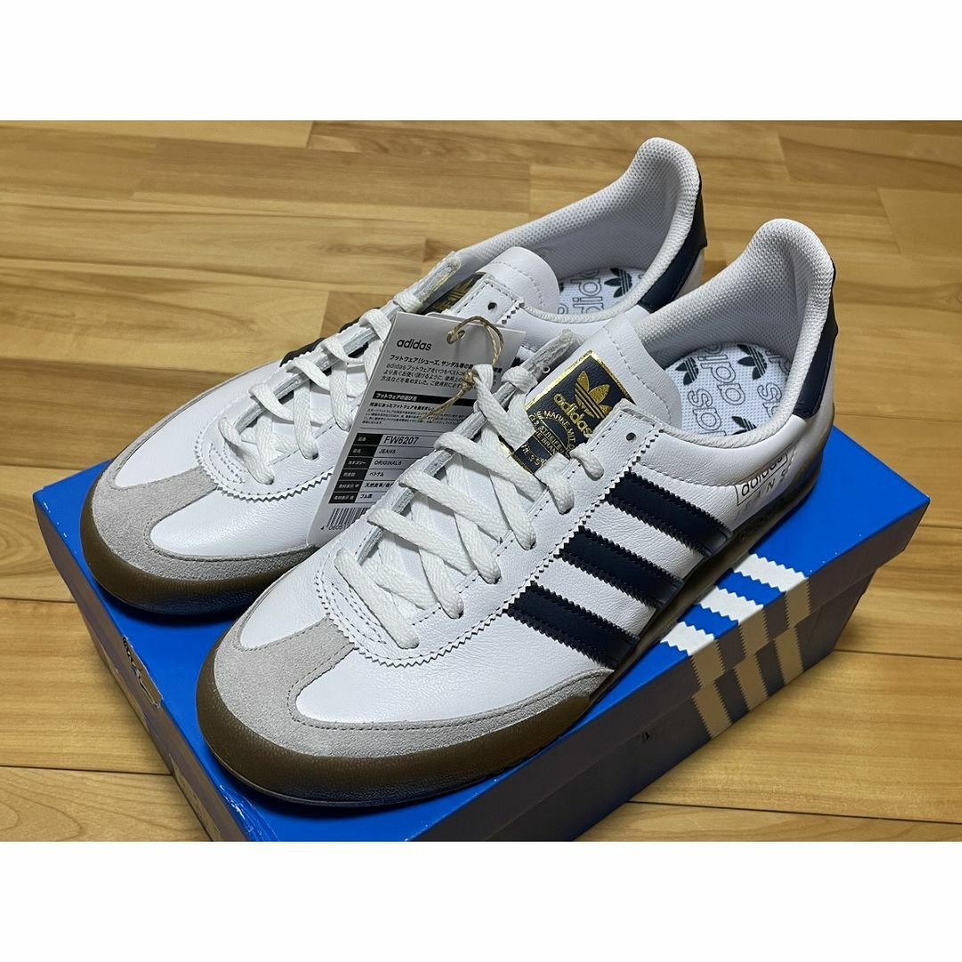 新品 adidas JEANS スニーカー レザー 27.0cm ネイビーFW6207GX4990