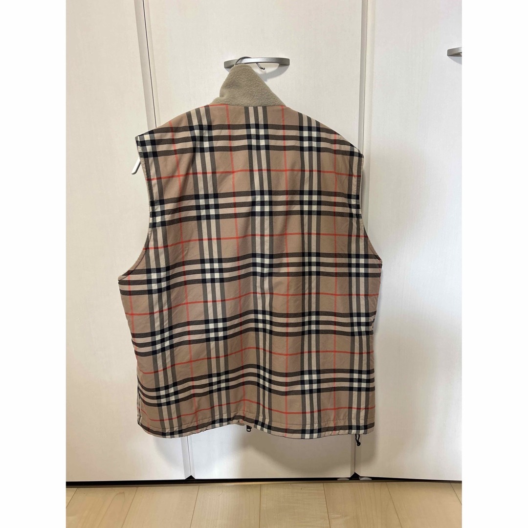 BURBERRY(バーバリー)の専用　BURBERRY バーバリー　リバーシブル フリース ベスト メンズのトップス(ベスト)の商品写真