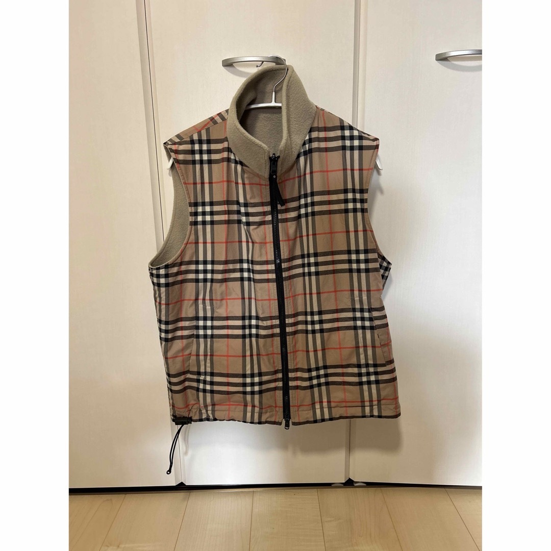 BURBERRY(バーバリー)の専用　BURBERRY バーバリー　リバーシブル フリース ベスト メンズのトップス(ベスト)の商品写真