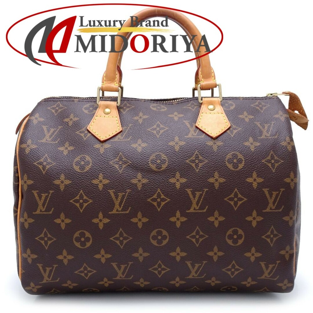 ブラウンサイズLOUIS VUITTON ルイヴィトン モノグラム スピーディ30 M41108 ハンドバッグ ブラウン/350910