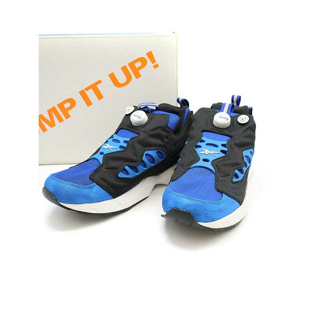 Reebok リーボック INSTA PUMP FURY ROAD インスタポンプフューリースニーカー ロイヤルブルー 27.5cm V6939831cmワイズ