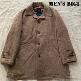 メンズビギ(MEN'S BIGI)のMEN’S BIGI×Mario Bellucci ツイード　チェスターコート(チェスターコート)