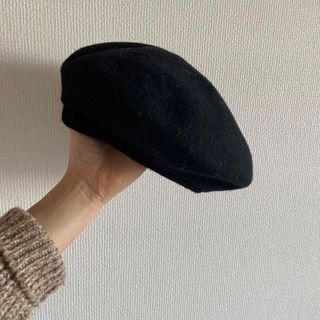 シンプル　ベレー帽(ハンチング/ベレー帽)