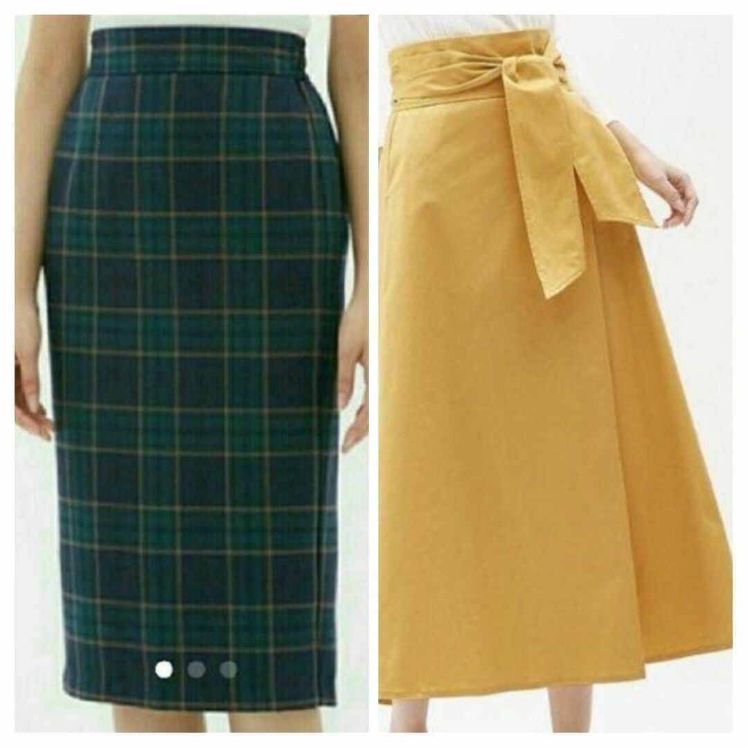GU(ジーユー)の【GU / ジーユー】S スカート  2着 レディースのスカート(その他)の商品写真