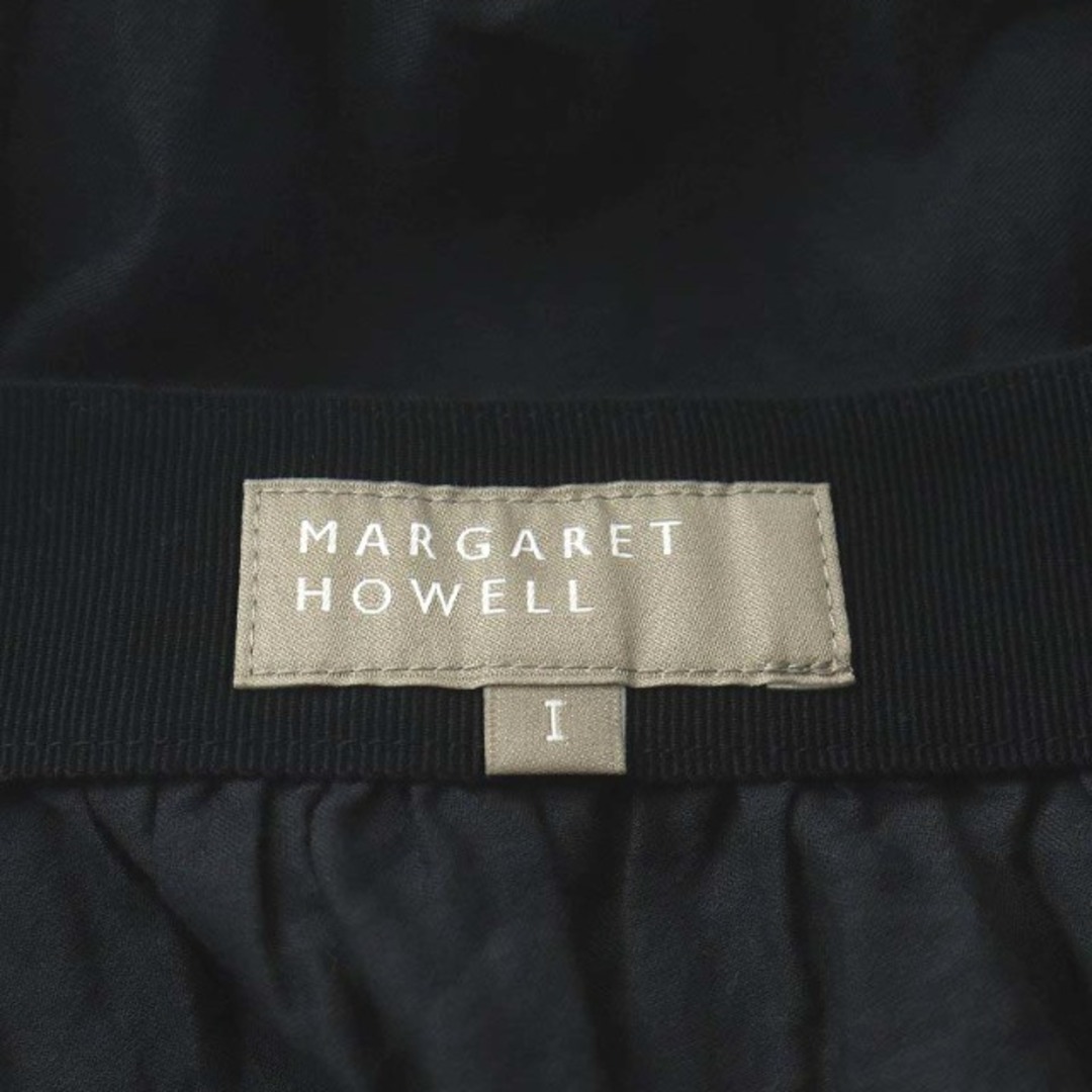 MARGARET HOWELL(マーガレットハウエル)のマーガレットハウエル 18SS フレアスカート ミモレ ロング 1 S 紺 レディースのスカート(ロングスカート)の商品写真