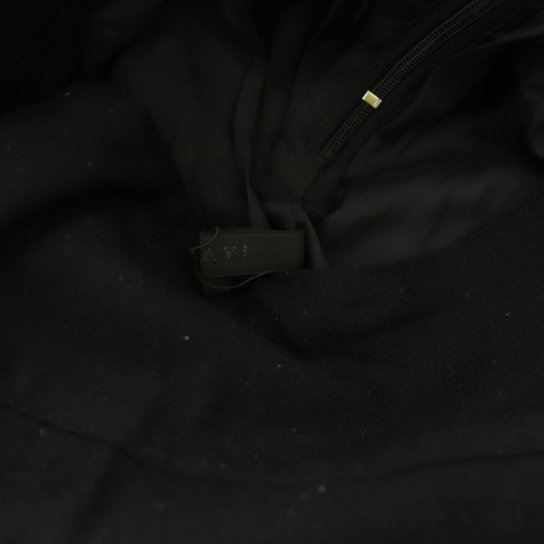 ANAYI(アナイ)のアナイ ANAYI フレアスカート 膝丈 ウール ティアード 38 黒 ブラック レディースのスカート(ひざ丈スカート)の商品写真