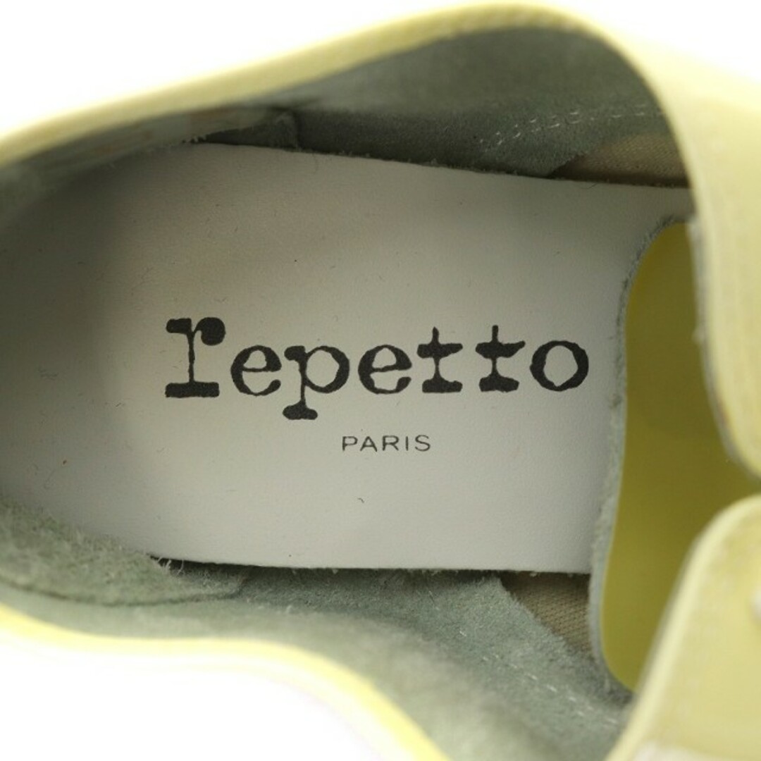 repetto(レペット)のレペット レースアップシューズ エナメル レザー 36 22.7cm 黄 レディースの靴/シューズ(その他)の商品写真